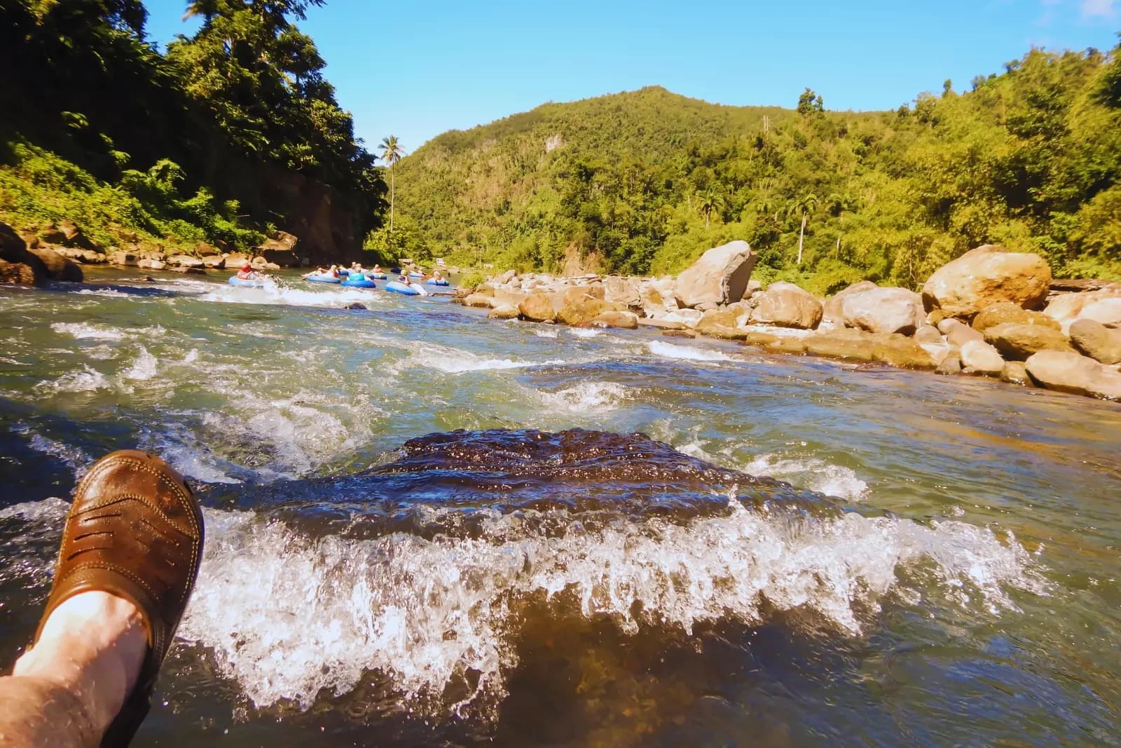Caddo River kayaking near Amity Arkansas